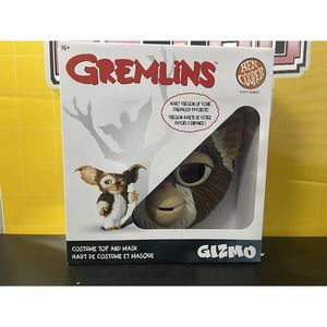 Ben Cooper Gremlins GIZMO Halloween Costume Top & Mask Adult Rubies